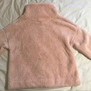gap body sherpa turtle neck